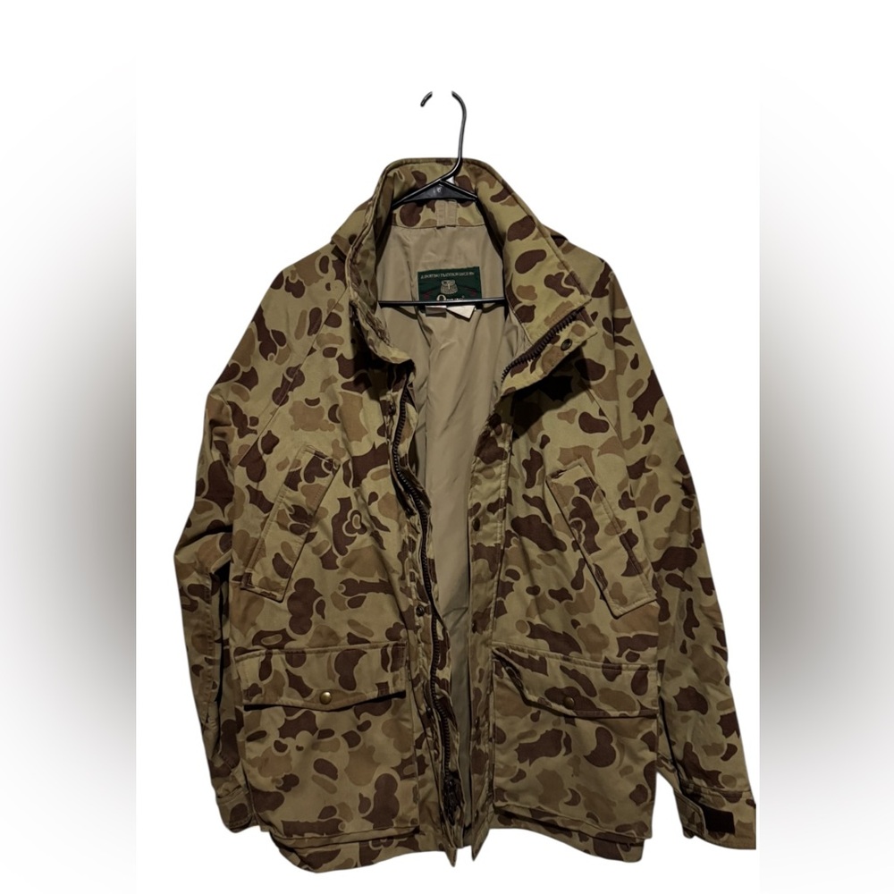 Vintage Orvis duck camo field jacket 🦆 Made in USA, size Medium